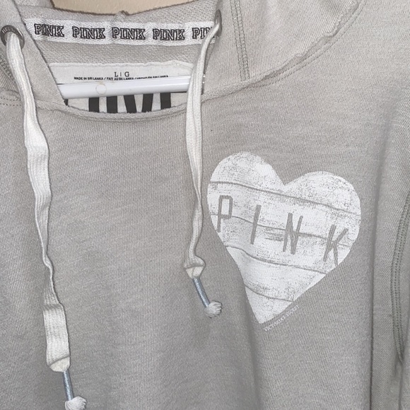 Love Pink Hooded Pullover - Picture 2 of 5